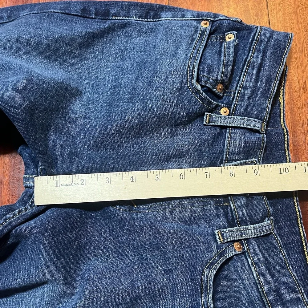 Levis Jeans Men 29x32 Blue 511 Slim Fit Denim Workwear Stretch Fade Dark Wash